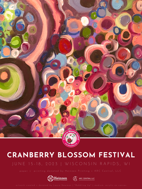 Cranberry Blossom Fest Posters CENTRAL WISCONSIN CULTURAL CENTER