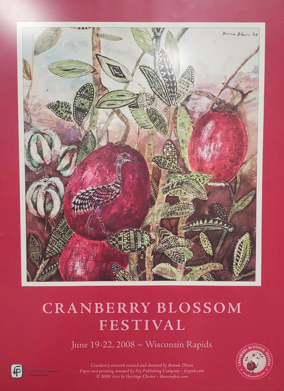 Cranberry Blossom Fest Posters CENTRAL WISCONSIN CULTURAL CENTER